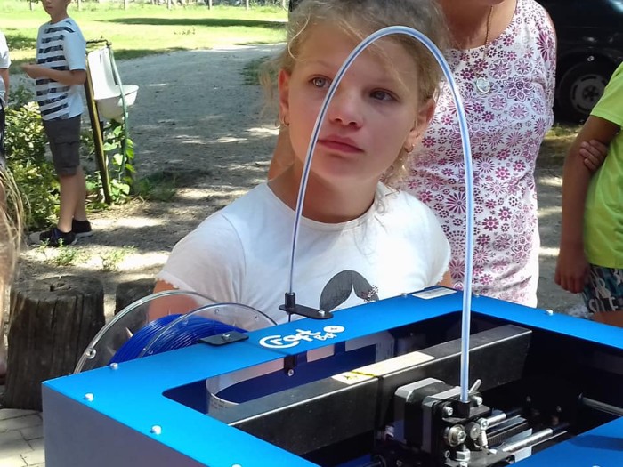 3D nyomtató működés közben