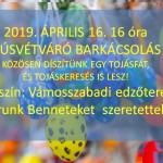 húsvéti barkácsplakát 2019