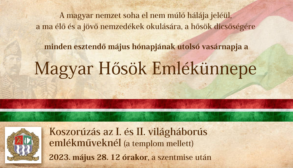 2023 - Magyar Hősök Emlékünnepe Vámosszabadi