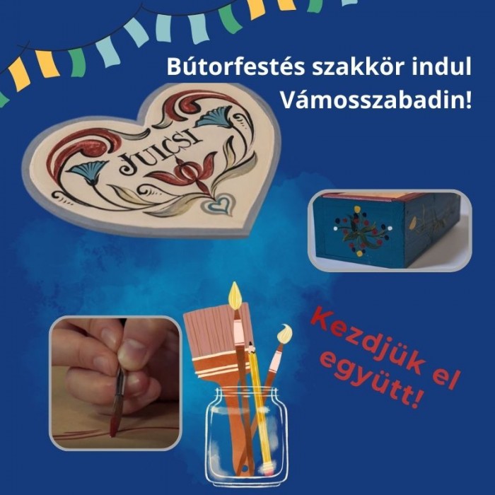 Bútorfestés szakkör indul