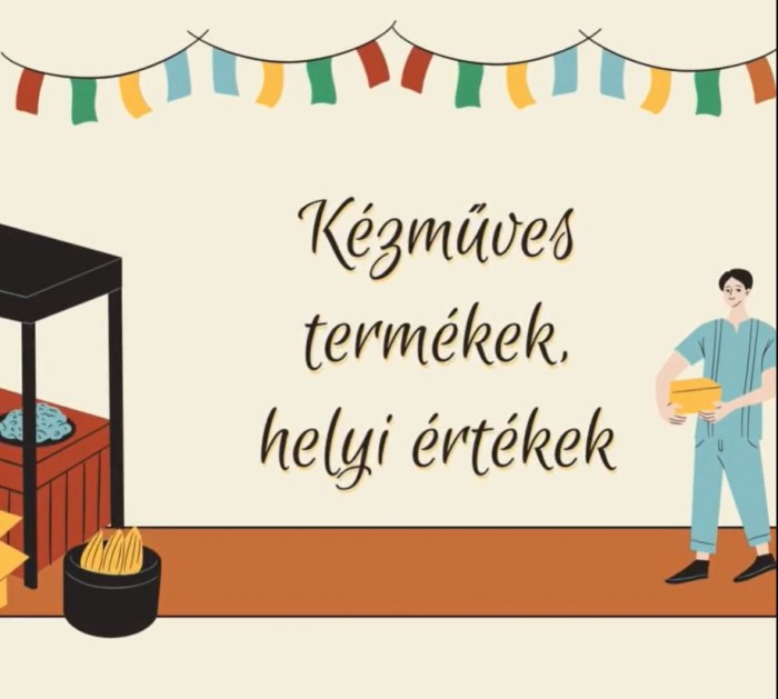 Kézműves termékek, helyi értékek