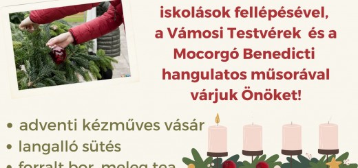 ADVENTI GYERTYAGYÚJTÁS Vámosszabadin másolata (Plakát) (1)