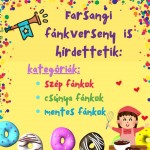Köszönjük a fánkverseny résztvevőinek a finomságokat!